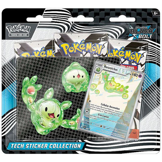 Pokémon TCG: SV10.5 Black Bolt Tech Sticker Collection Reuniclus