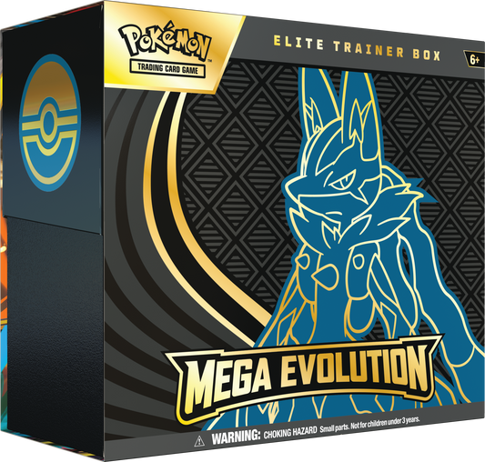 Pokémon TCG: Mega Evolution Elite Trainer Box Lucario