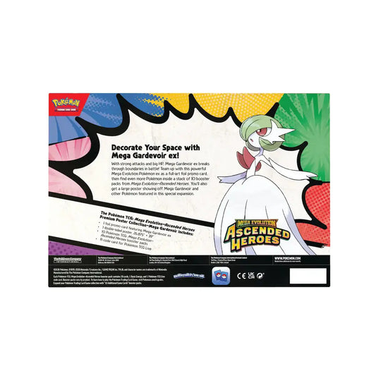 Pokémon TCG: ME02.5 Ascended Heroes Premium Poster Collection Mega Gardevoir