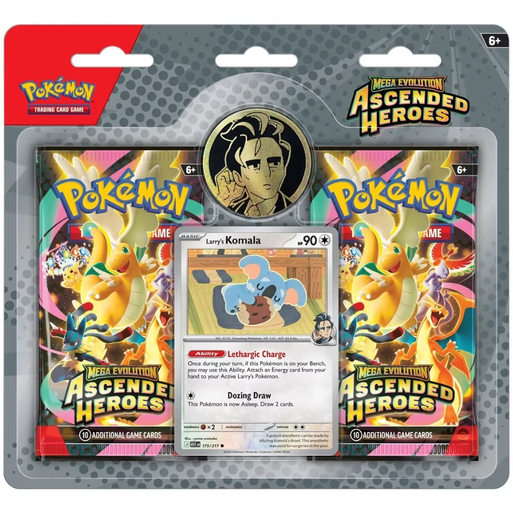 Pokémon TCG: ME02.5 Ascended Heroes - Trainer Blister (Random Art)
