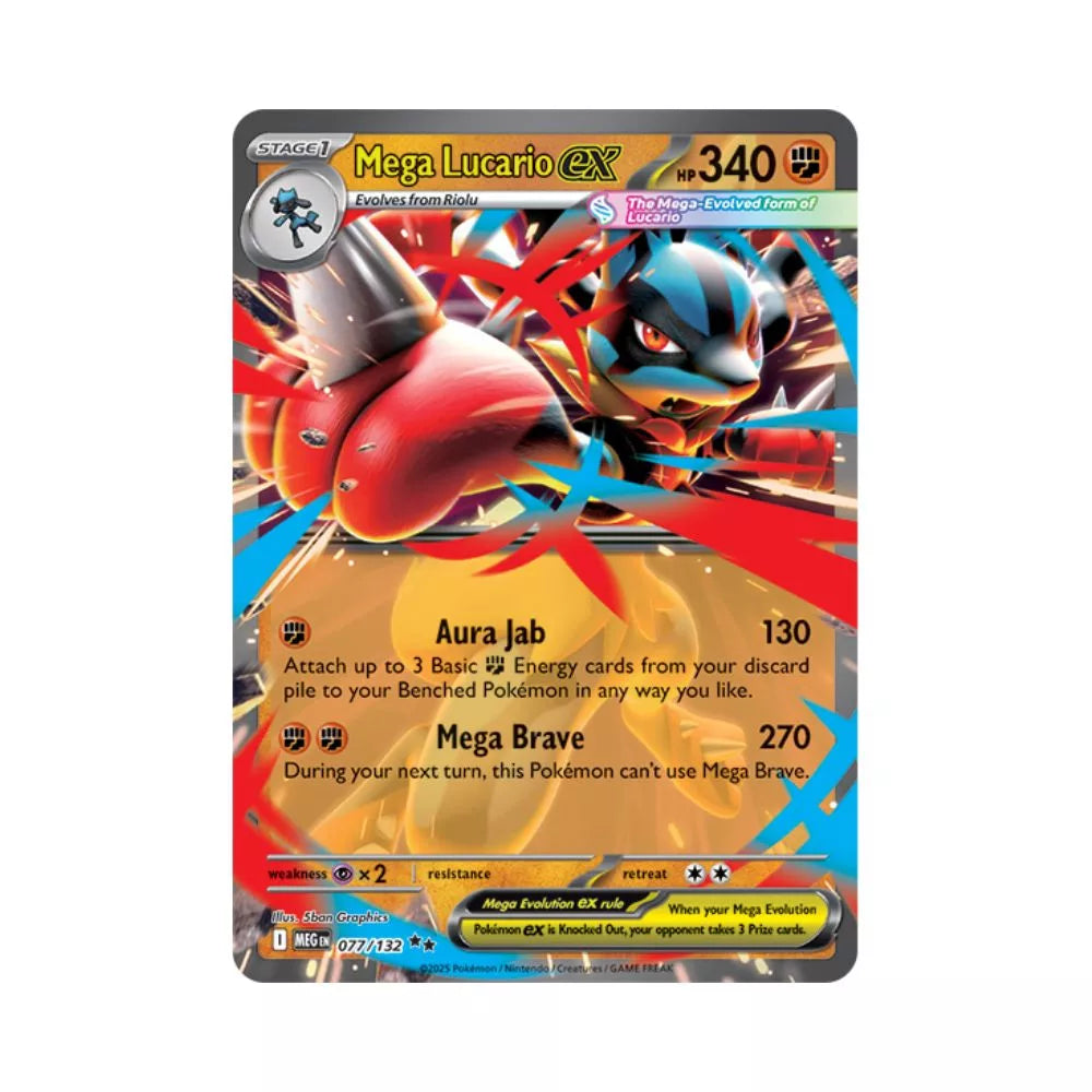 Pokémon TCG: Mega Lucario ex Figure Collection