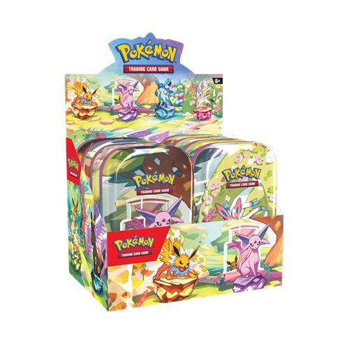 Pokémon TCG: Prismatic Evolutions Mini Tin Display Sealed