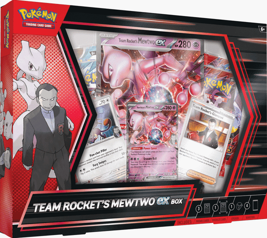 Pokémon Team Rocket’s Mewtwo EX Box