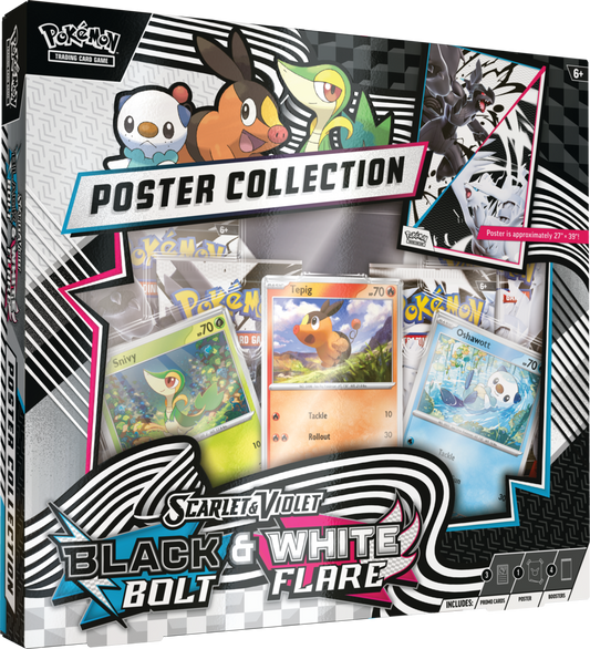 Pokémon White Flare & Black Bolt: Poster Collection