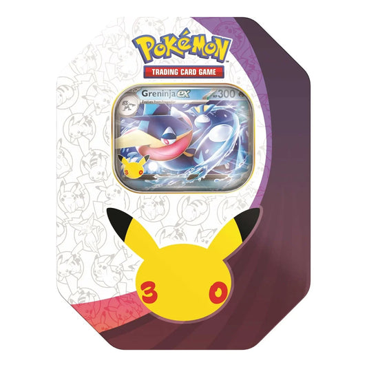Pokémon TCG: 30th Anniversary ex Tin - Sylveon/Greninja (Random Art)