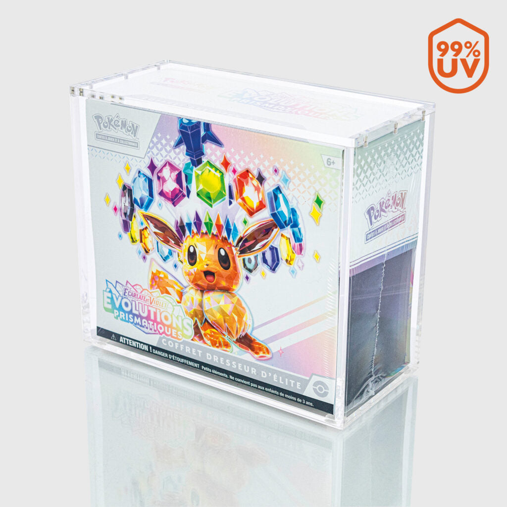 Acrylic Case For Pokémon ETB Box With Lid