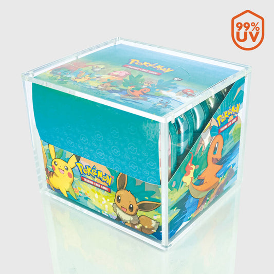 Acrylic Case For Display Pokémon 10 Mini Tin With Lid