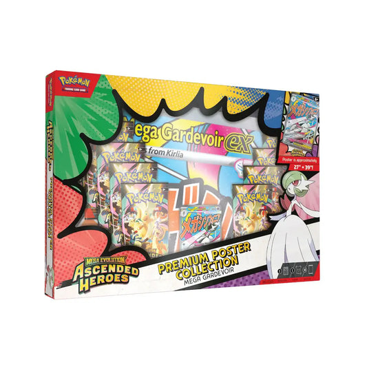 Pokémon TCG: ME02.5 Ascended Heroes Premium Poster Collection Mega Gardevoir