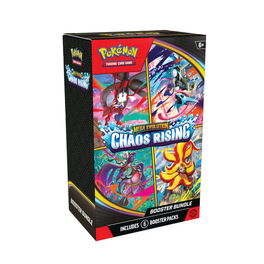Pokémon TCG: Mega Evolution ME04 Chaos Rising – Booster Bundle