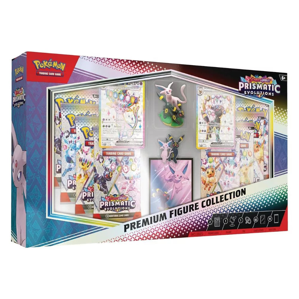 Pokémon TCG: Scarlet & Violet 8.5 Prismatic Evolutions Premium Figure Collection