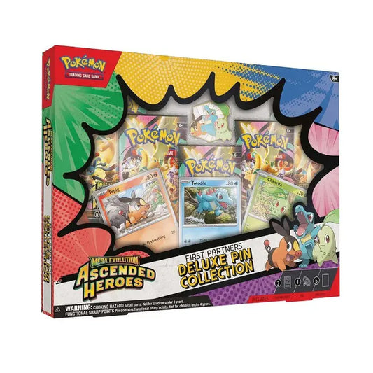 Pokémon TCG: Ascended Heroes First Partners Deluxe Pin Collection