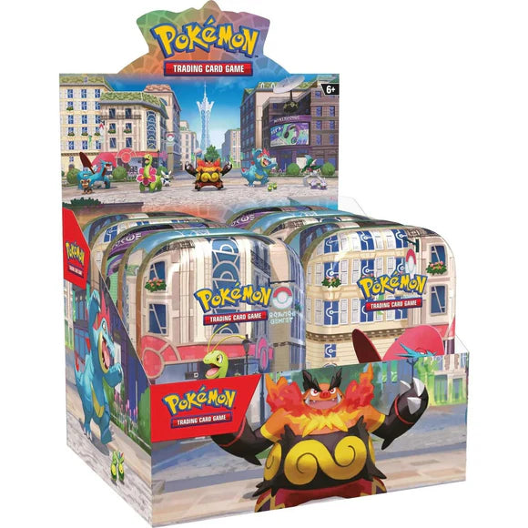Pokémon TCG: Lumiose City mini tin display Sealed