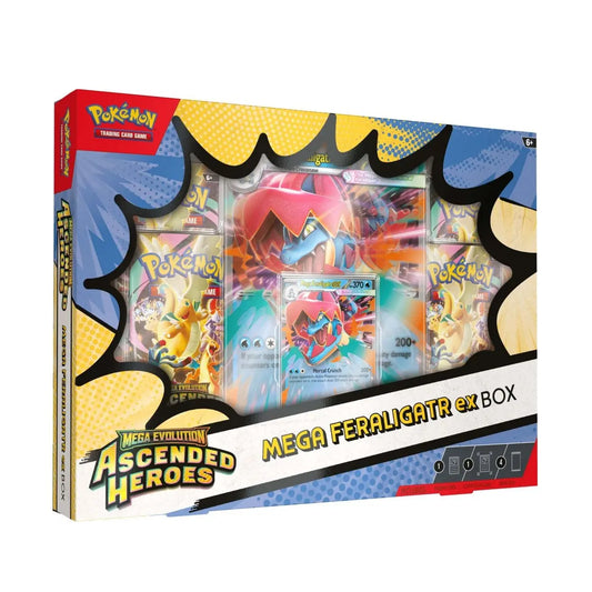 Pokémon TCG: Ascended Heroes Mega Feraligatr EX Box