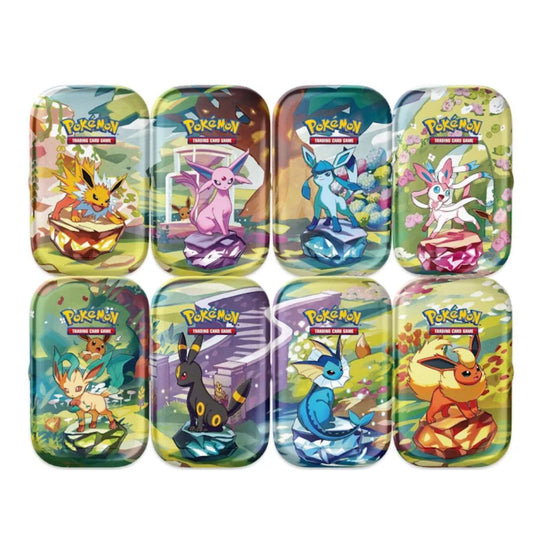 Pokémon TCG: SV8.5 Prismatic Evolutions - Mini Tin (Random art)