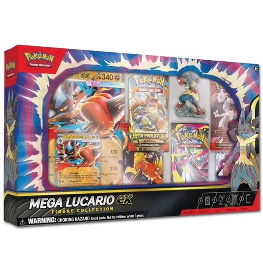 Pokémon TCG: Mega Lucario ex Figure Collection