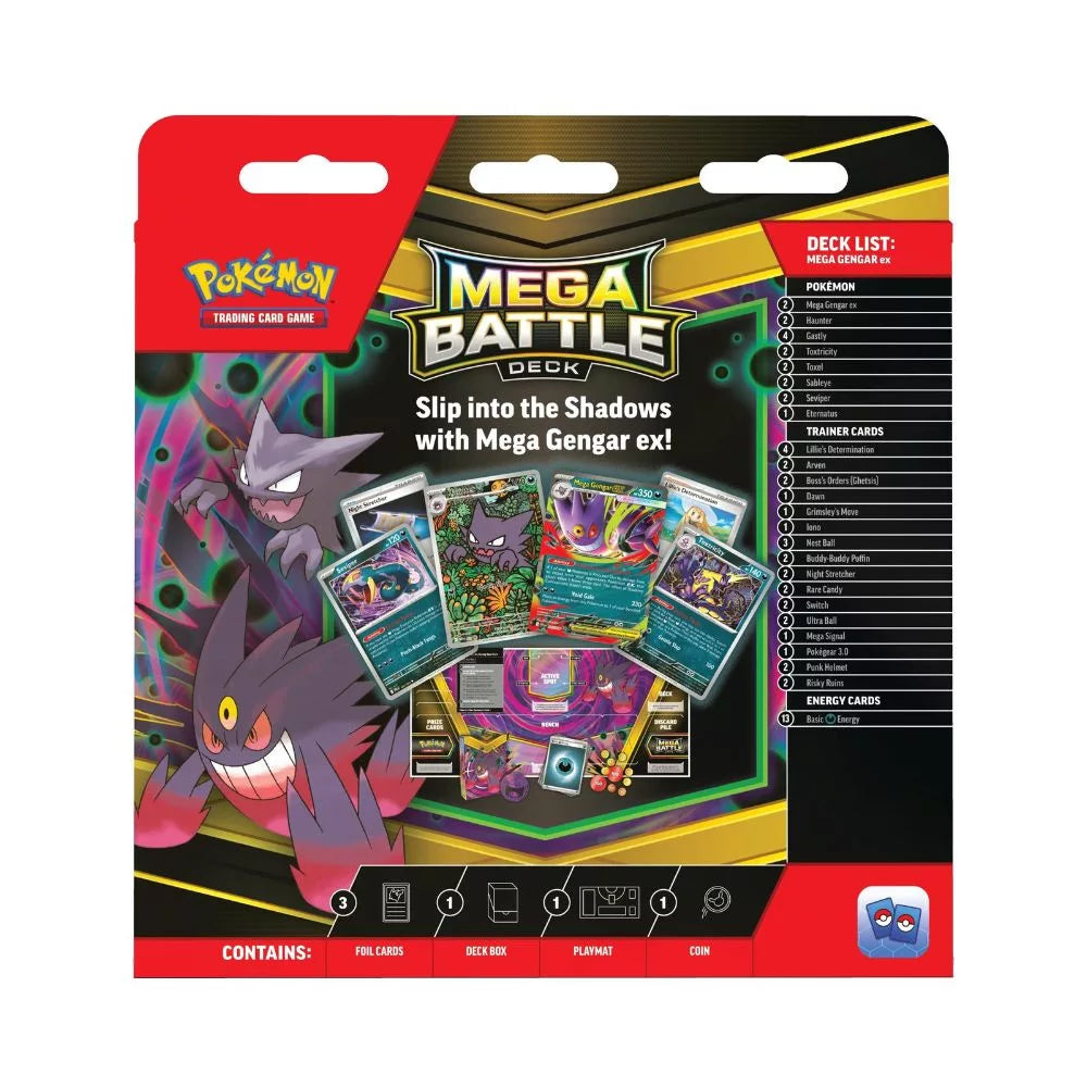 Pokémon TCG: Mega Battle Deck - Gengar ex