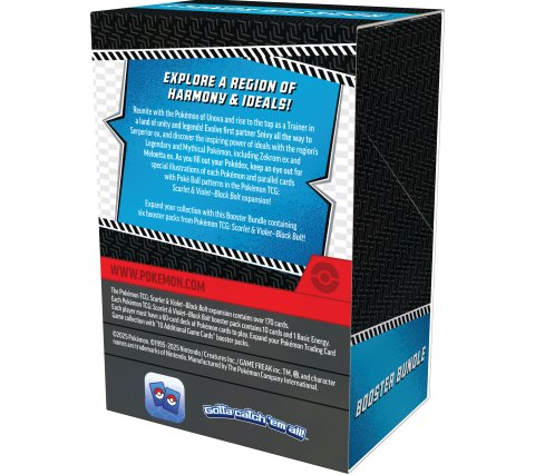 Pokémon TCG: SV10.5 Black Bolt Booster Bundle (max. 2 per persoon)