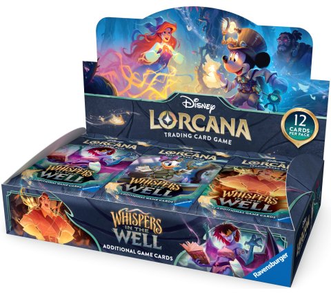 Disney Lorcana TCG: Whispers in the Well Booster box Set 10