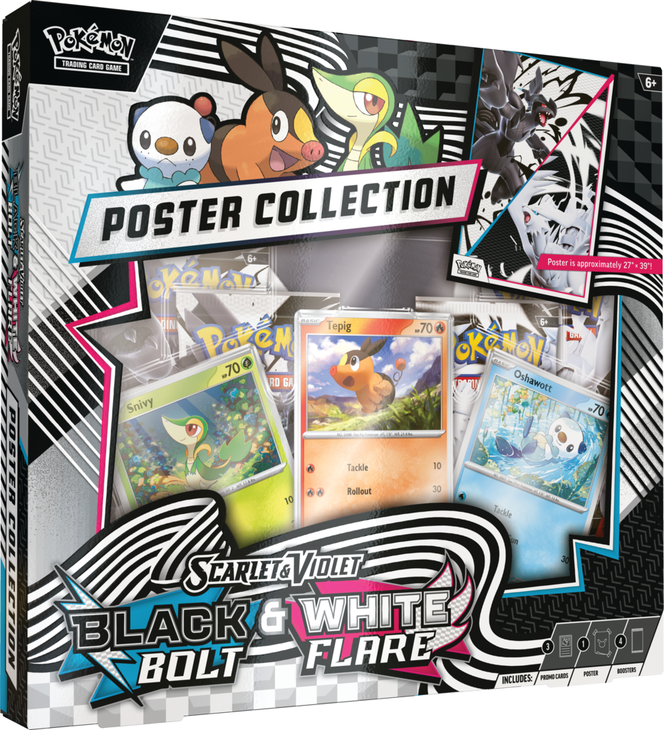 Pokémon White Flare & Black Bolt: Poster Collection