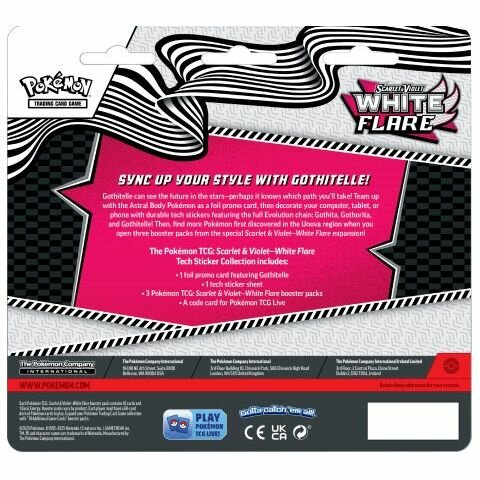 Pokémon TCG: SV10.5 White Flare Tech Sticker Collection Gothitelle