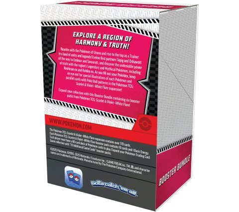 Pokémon TCG: SV10.5 White Flare booster bundle (max. 2 per persoon)